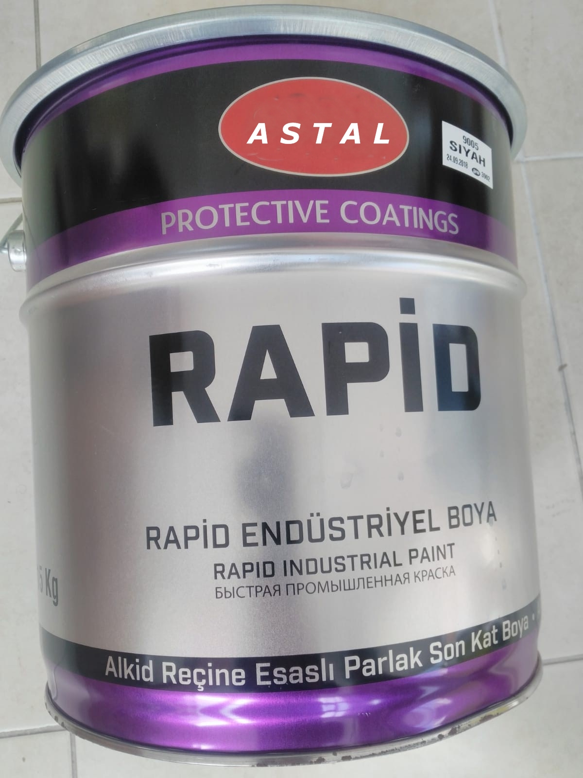 ASTAL RAPİD ENDUSTRİYEL PAINT, RAPİD SIVI ENDÜSTRİYEL BOYA